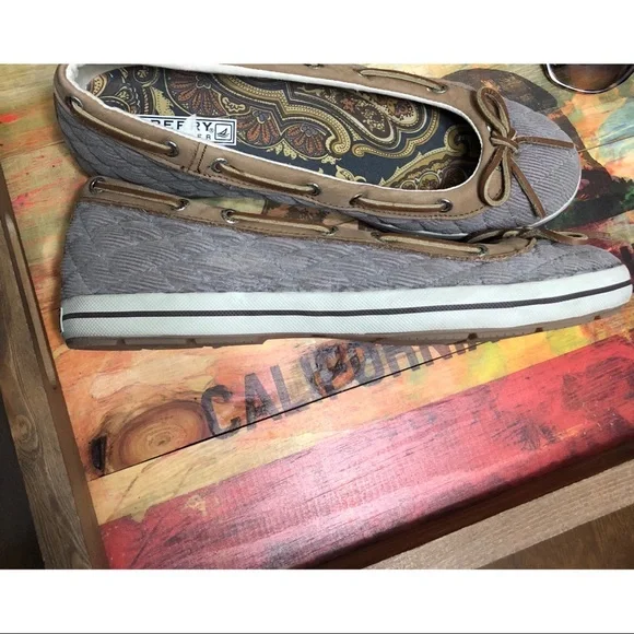 ⛵️ Sperry top-sider Largo ballet Flats Boat shoes - Picture 5 of 7